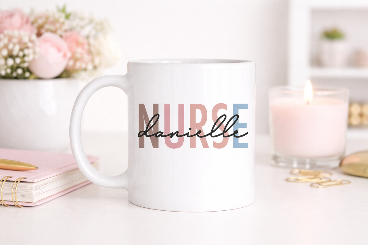 Personalized Nurse Mug