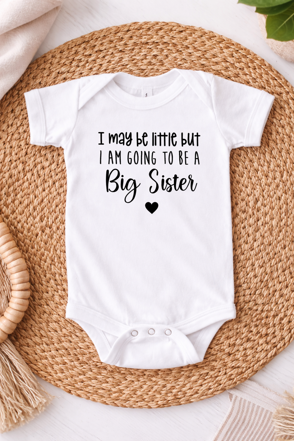 I May Be Little But...Big Sibling Onesie/Toddler Shirt