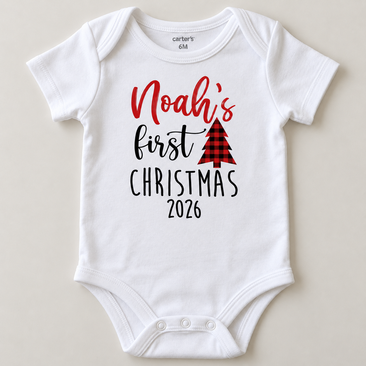 Baby's First Christmas Onesie