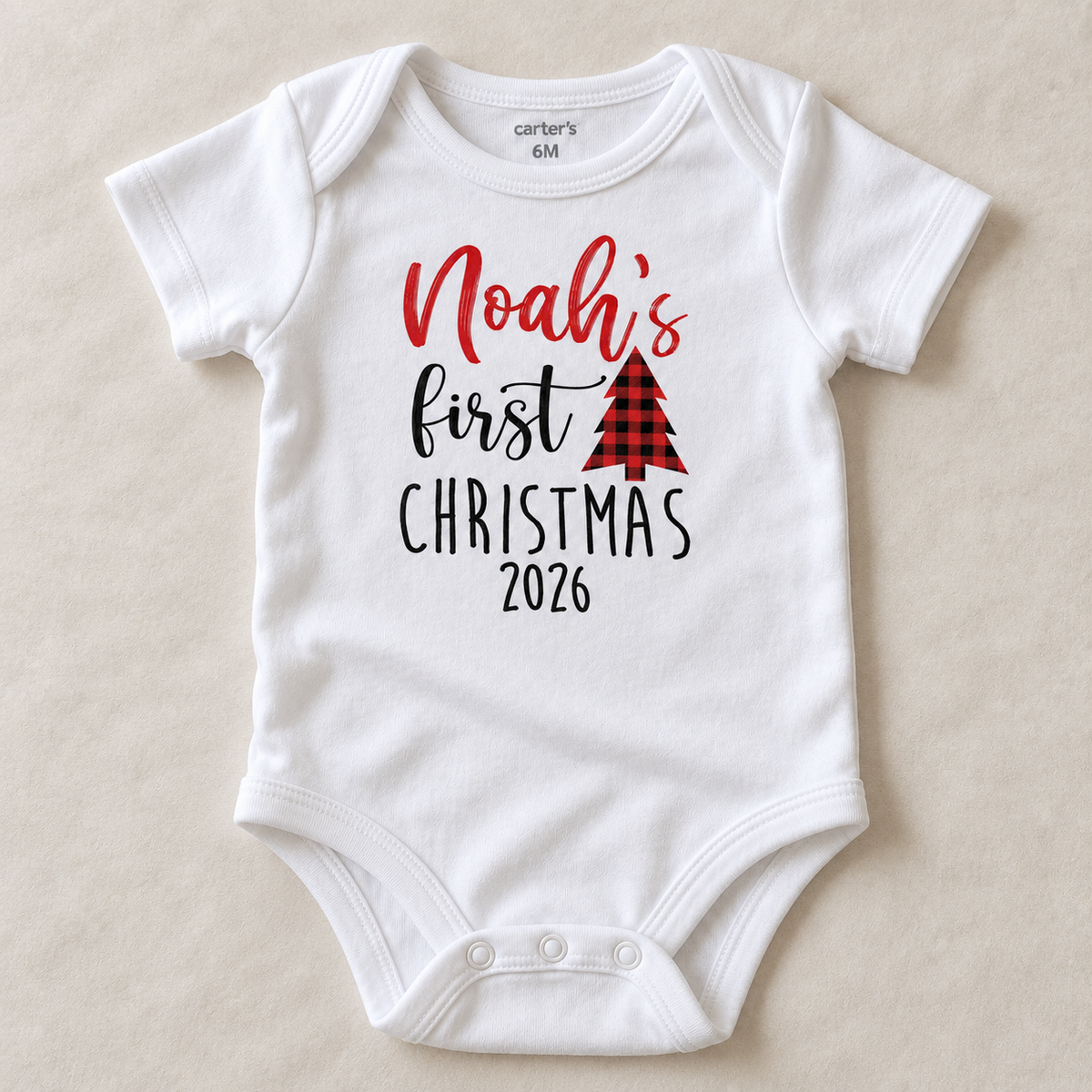 Baby's First Christmas Onesie