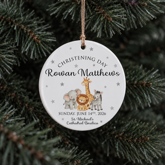 Christening Day Ornament