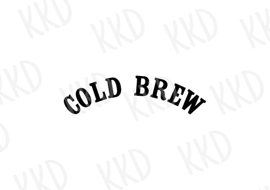 Cold Brew - Digital Files