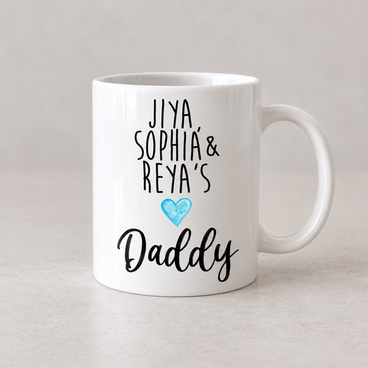 Heart Daddy Mug