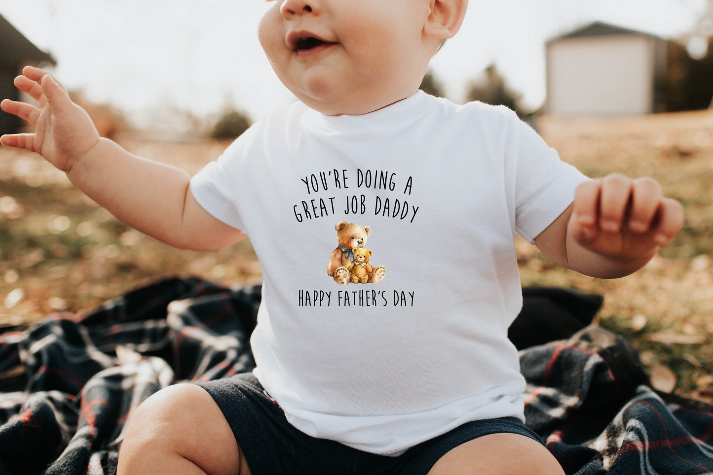 Doing a Great Job Daddy Baby Bodysuit