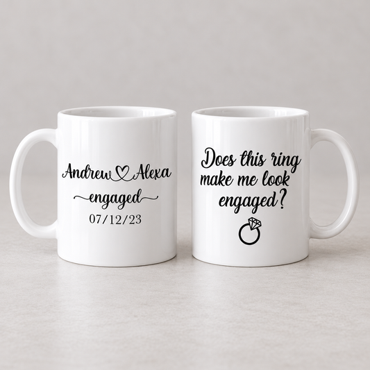 Does This Ring Make Me Look Engaged Mug