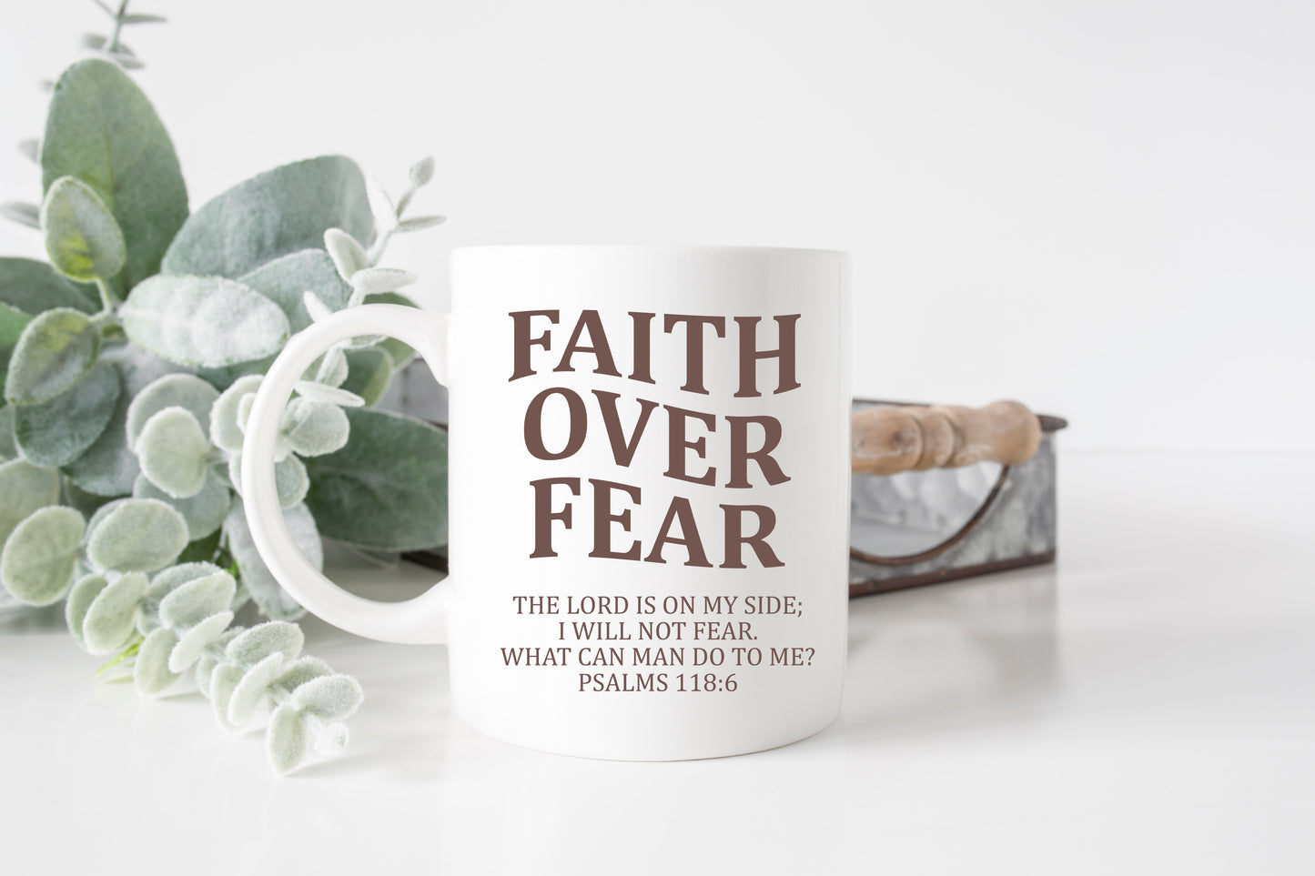 Faith Over Fear Mug