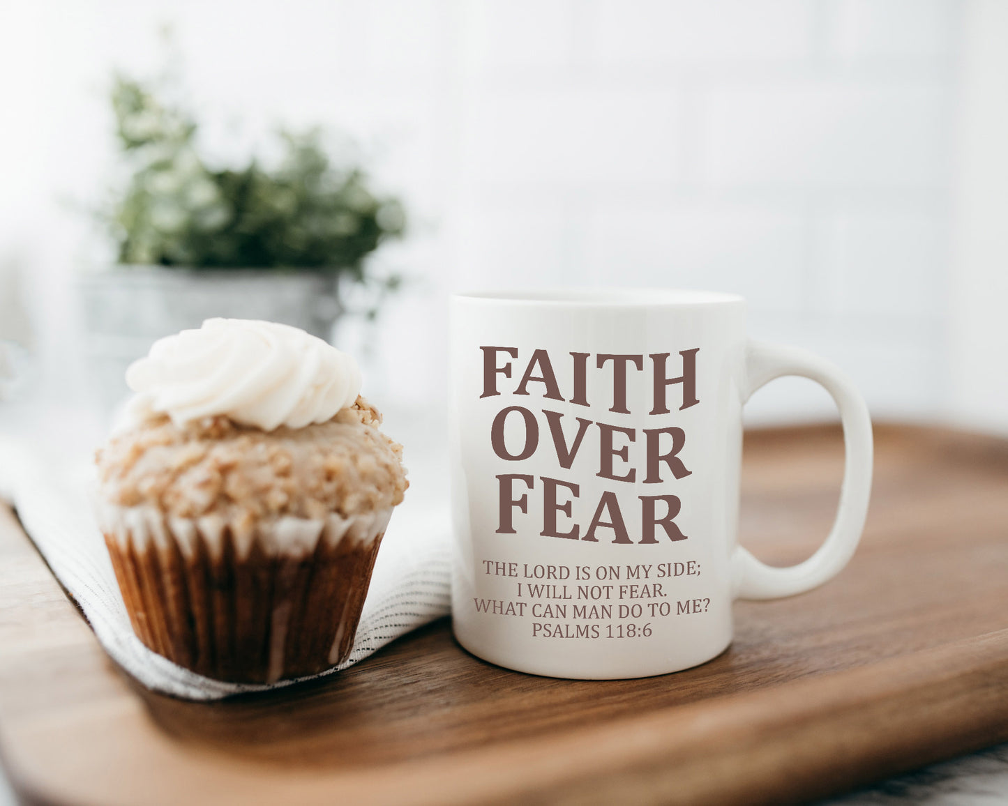 Faith Over Fear Mug