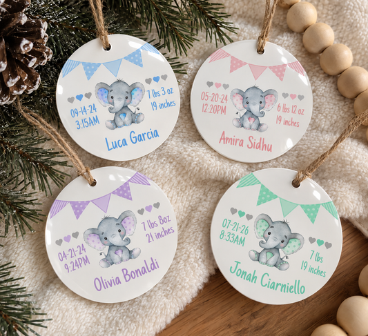 Baby Stat Ornament