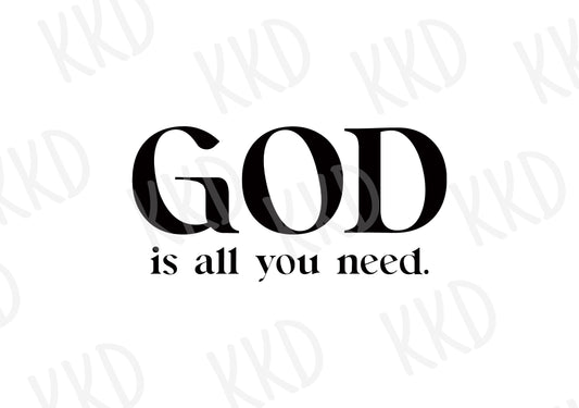 God is All You Need - Digital Files