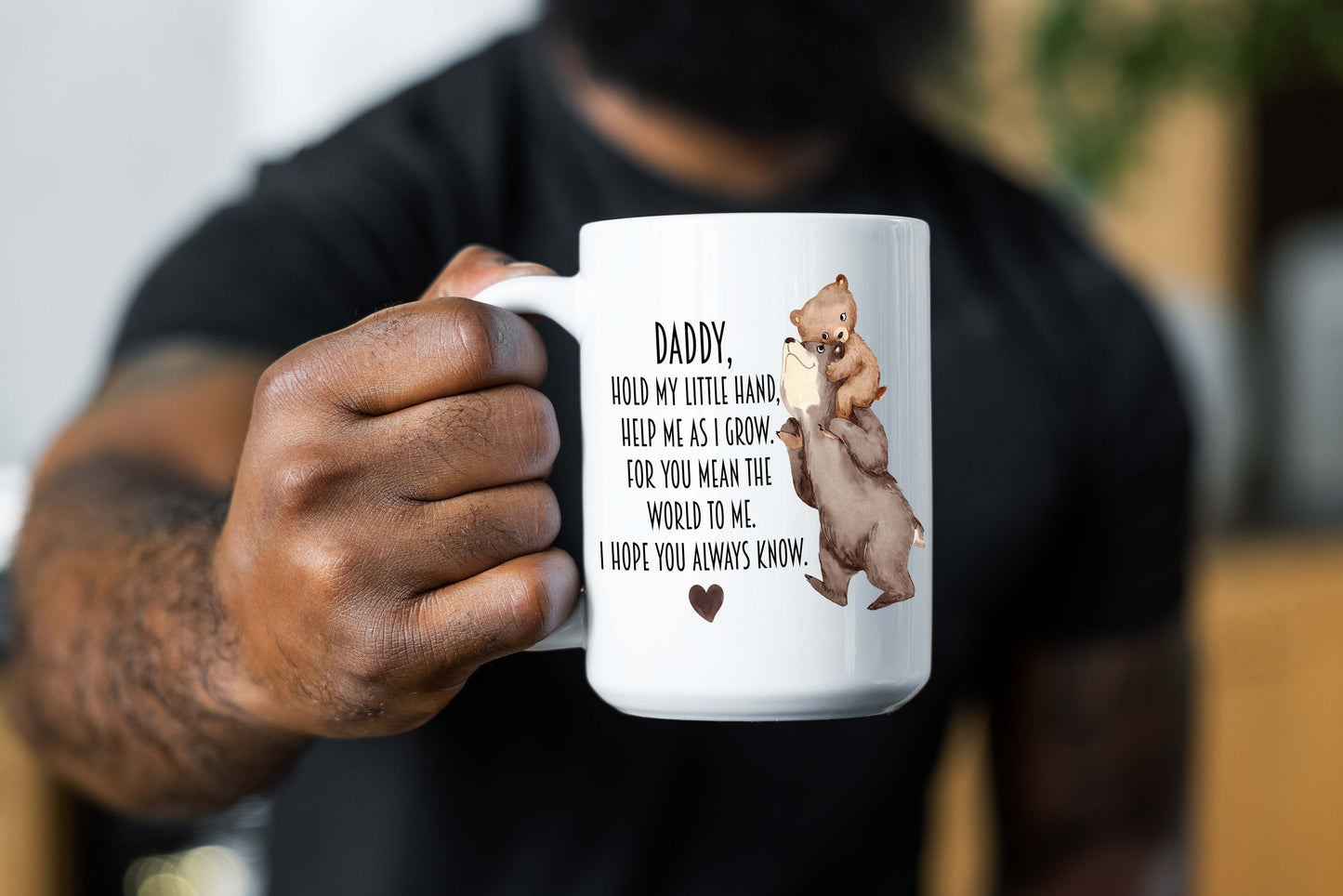 Daddy, Hold My Little Hand Mug