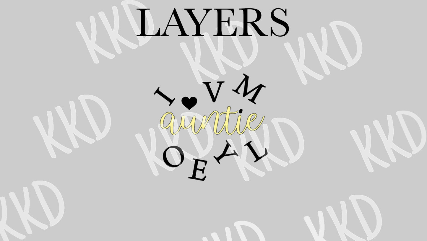 I Love My Auntie - Digital Files