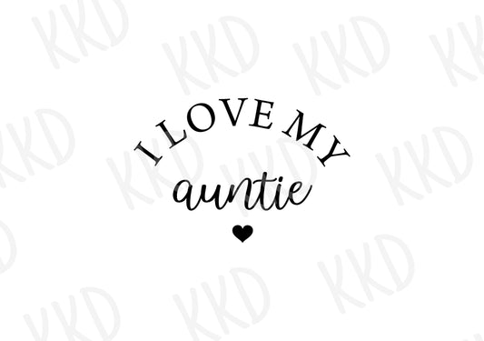 I Love My Auntie - Digital Files