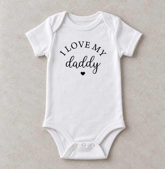 I Love My Daddy Onesie