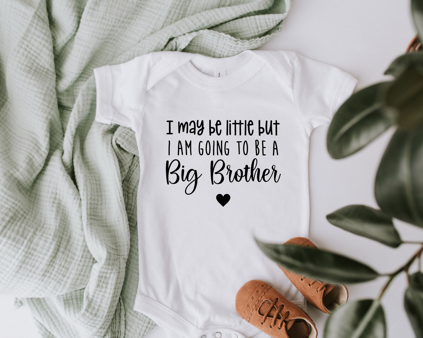 I May Be Little But...Big Sibling Onesie/Toddler Shirt