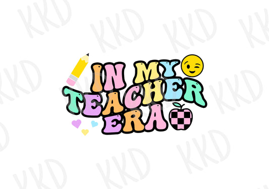 In My Teacher Era - Digital Files