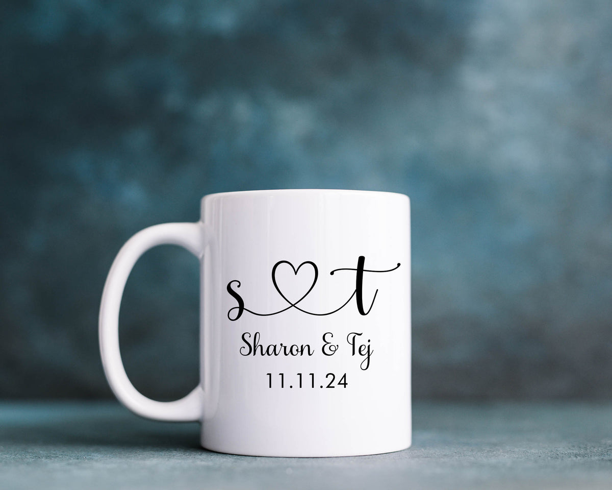 Couple Initials Mug