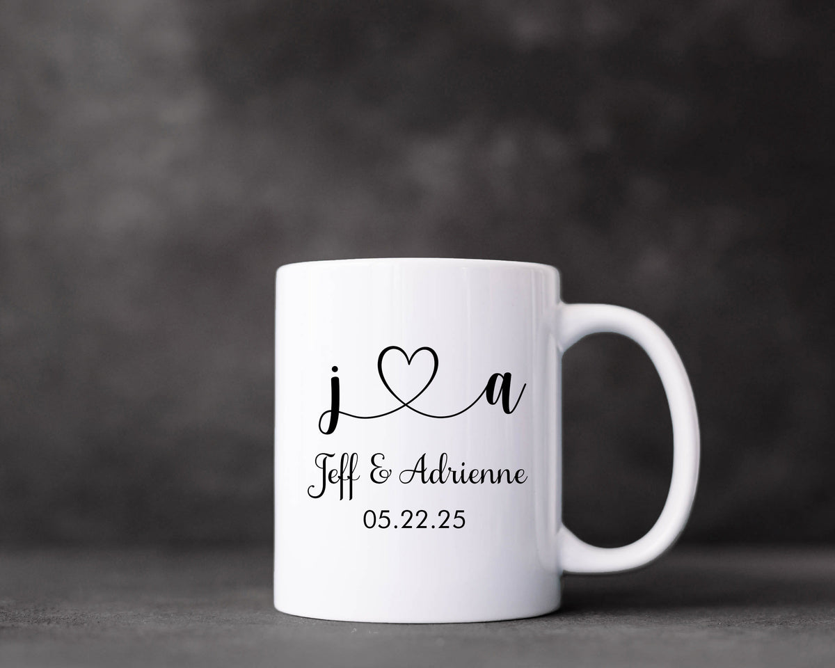 Couple Initials Mug