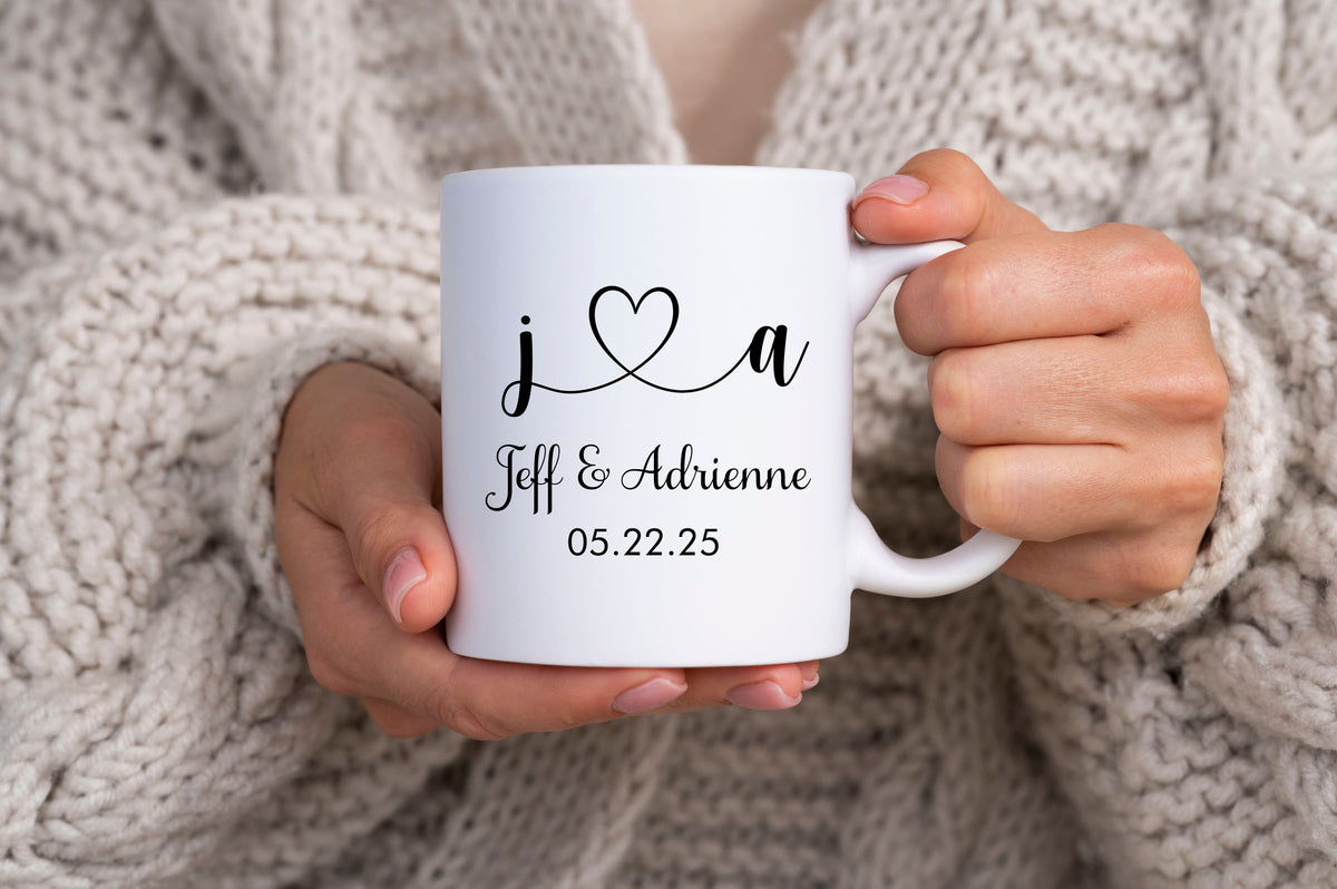 Couple Initials Mug