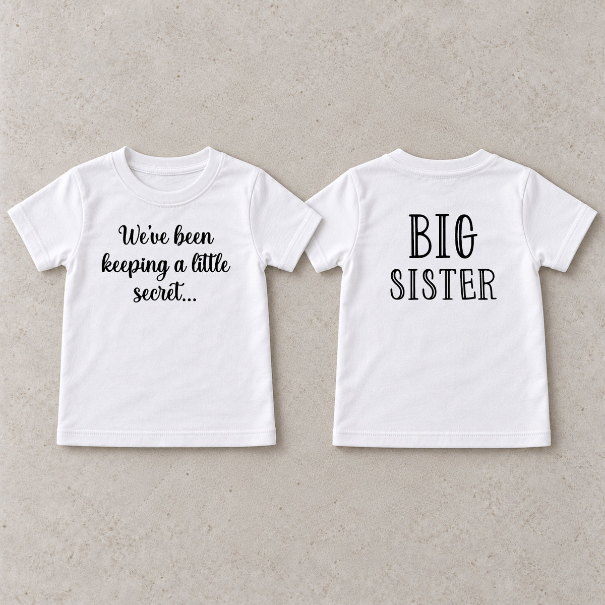 Big Sister Announcement Onesie/Toddler Shirt