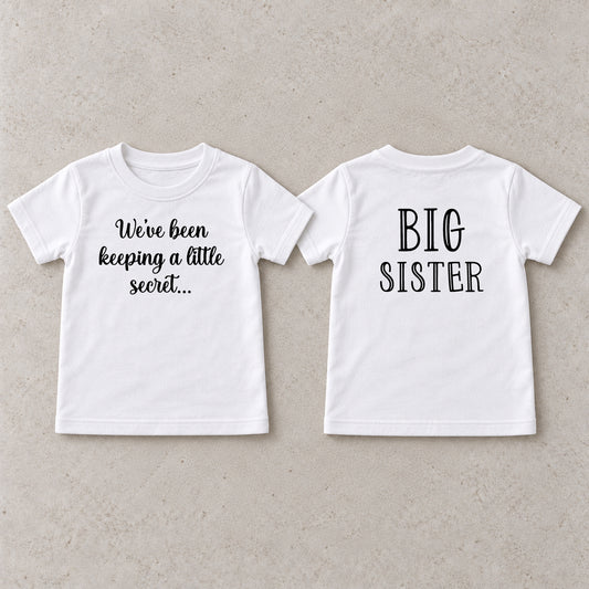 Big Sister Announcement Onesie/Toddler Shirt