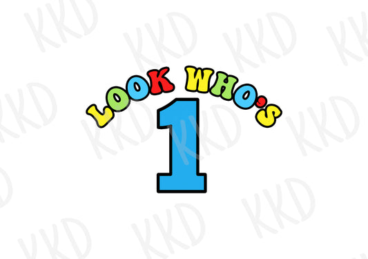 Look Who's 1 - Digital Files