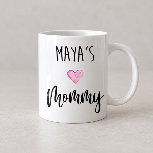 Heart Mommy Mug