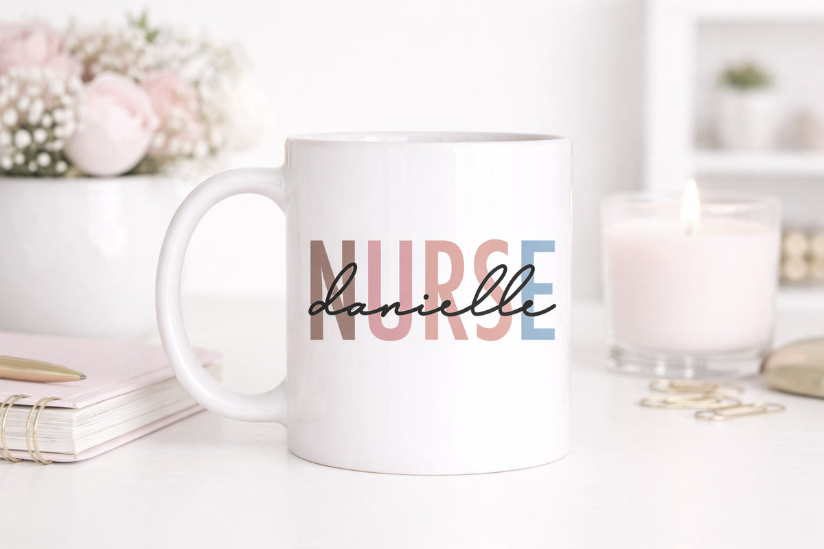 Personalized Nurse Mug