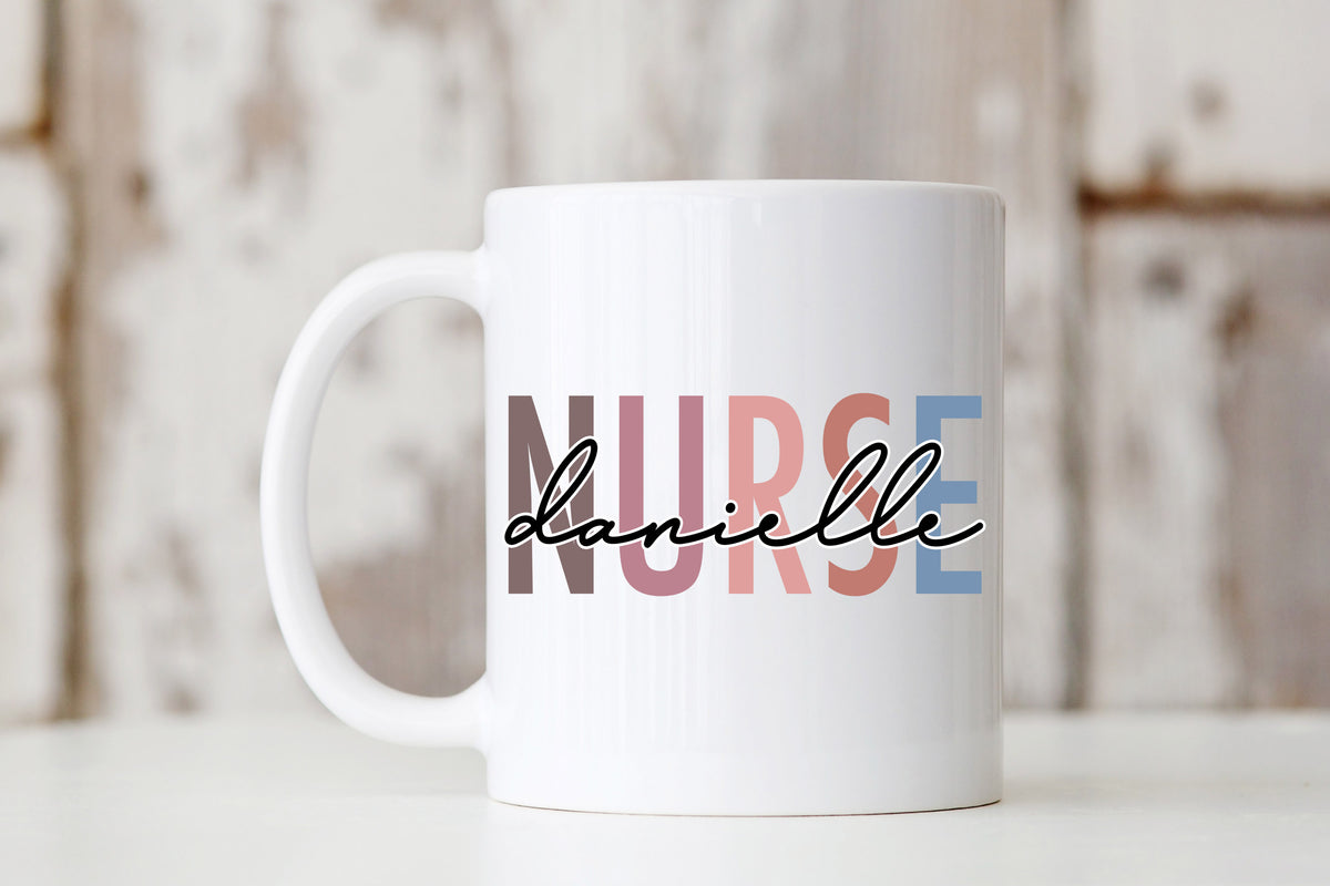 Personalized Nurse Mug