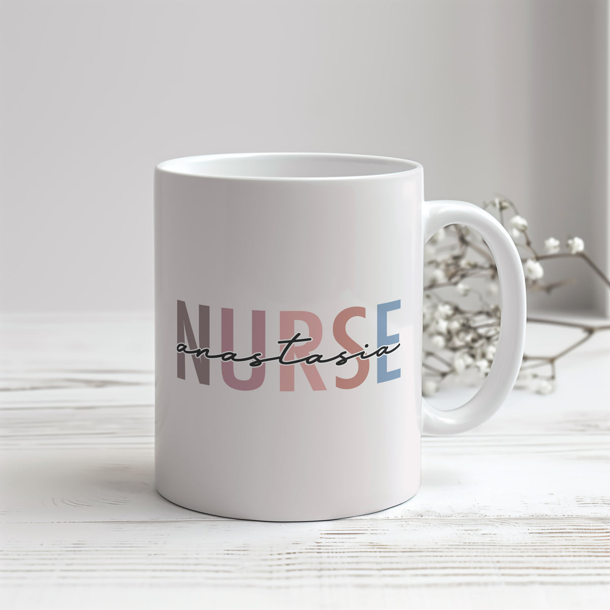Personalized Nurse Mug
