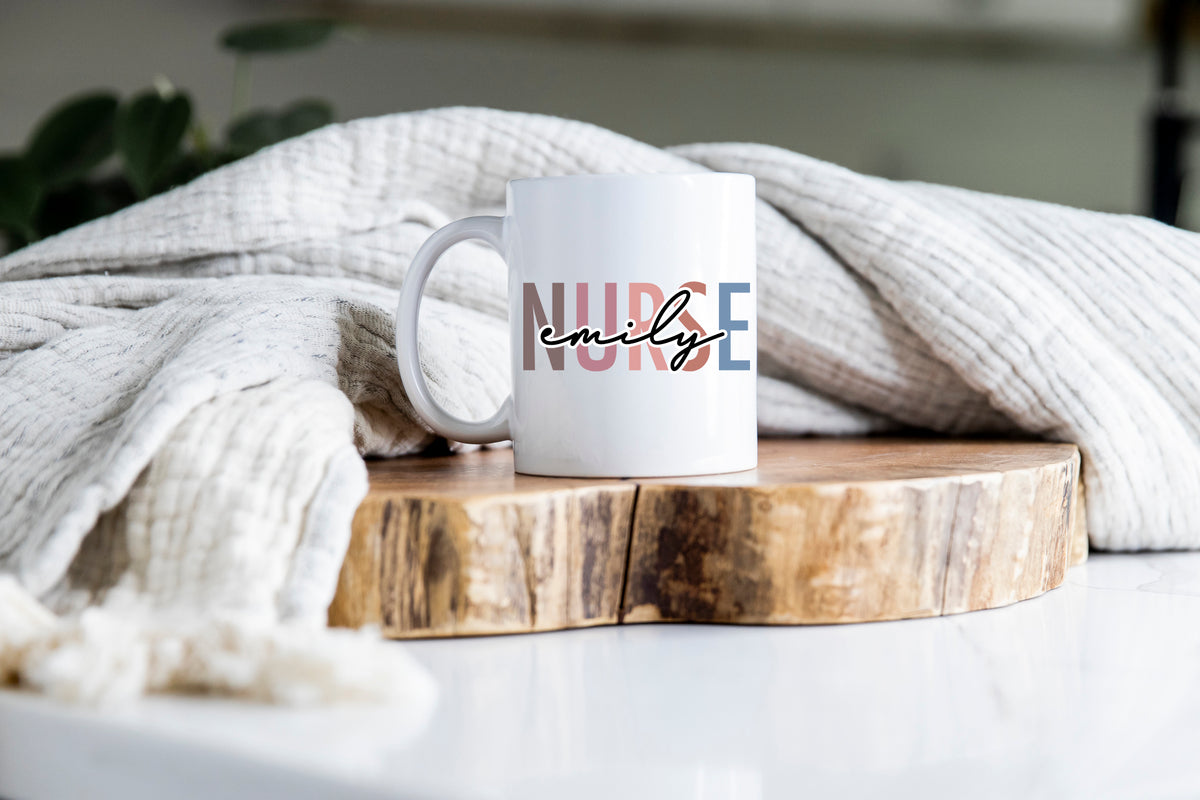 Personalized Nurse Mug