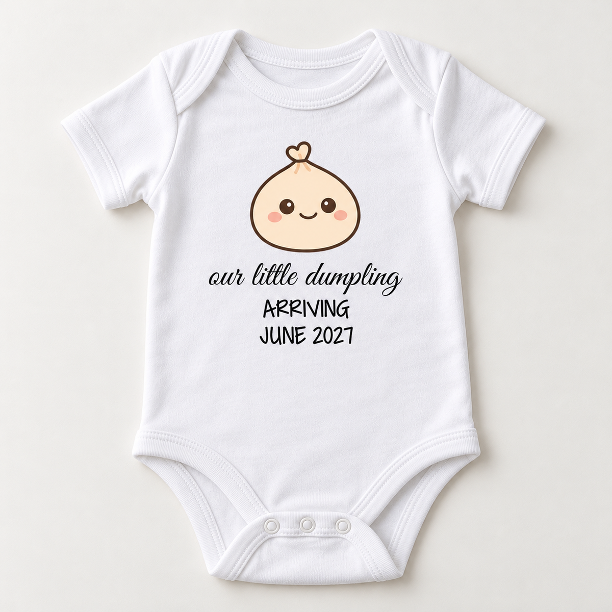 Our Little Dumpling Onesie