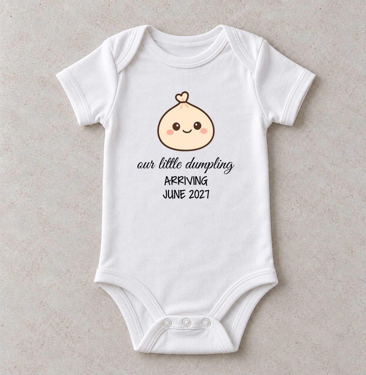 Our Little Dumpling Onesie