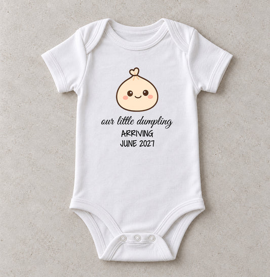 Our Little Dumpling Onesie