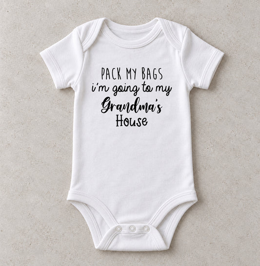 Pack My Bags Onesie/Toddler T-Shirt