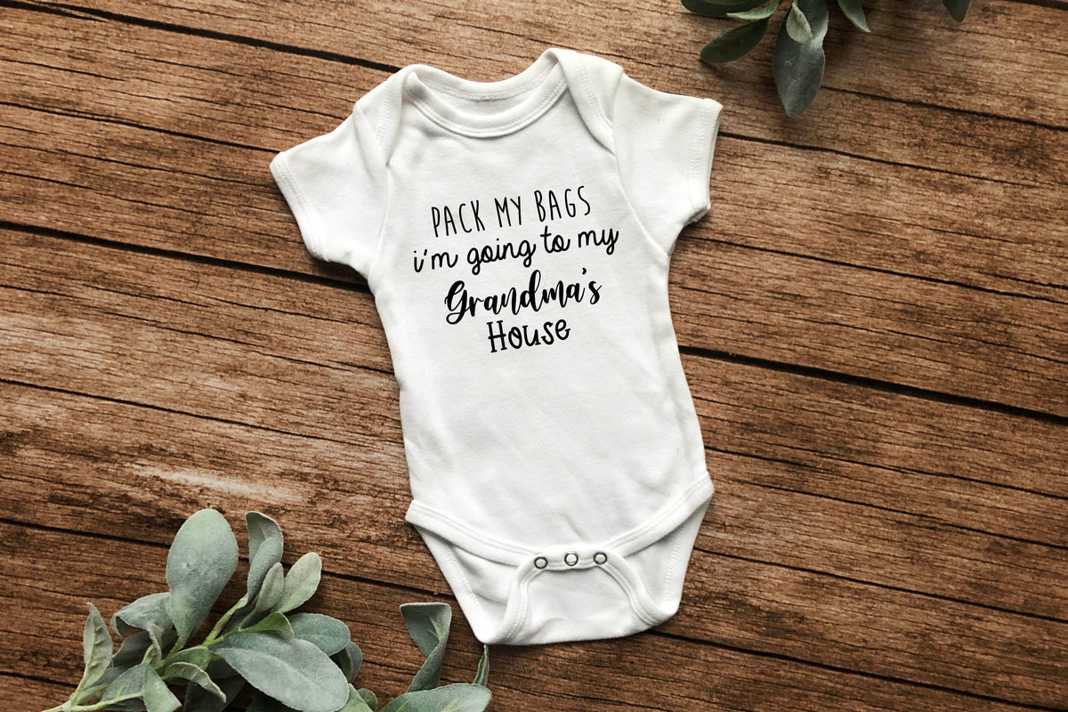 Pack My Bags Onesie/Toddler T-Shirt