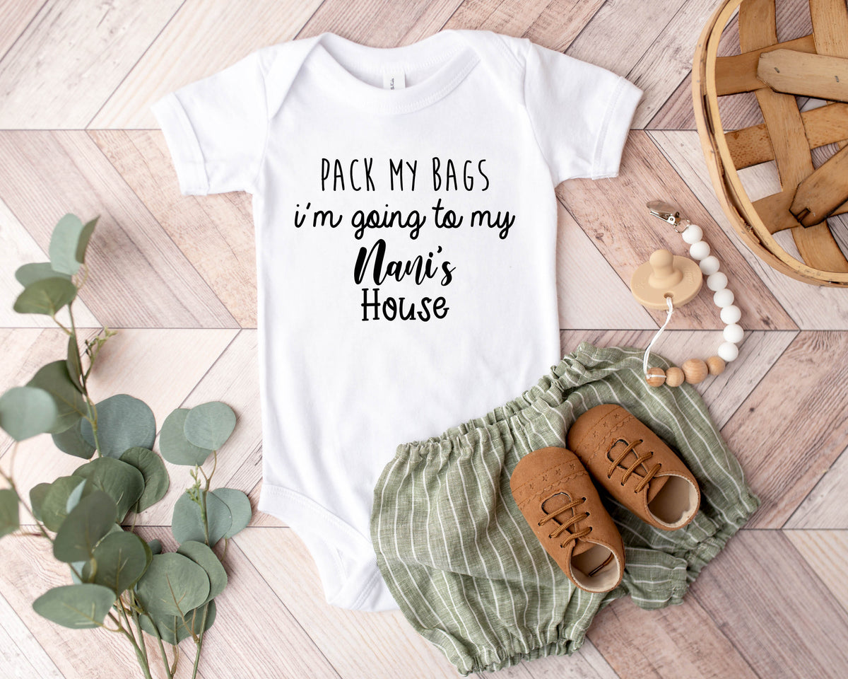 Pack My Bags Onesie/Toddler T-Shirt