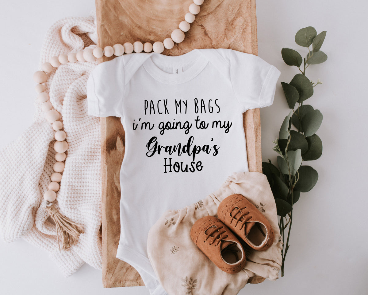 Pack My Bags Onesie/Toddler T-Shirt