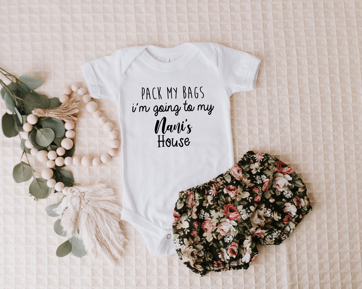 Pack My Bags Onesie/Toddler T-Shirt