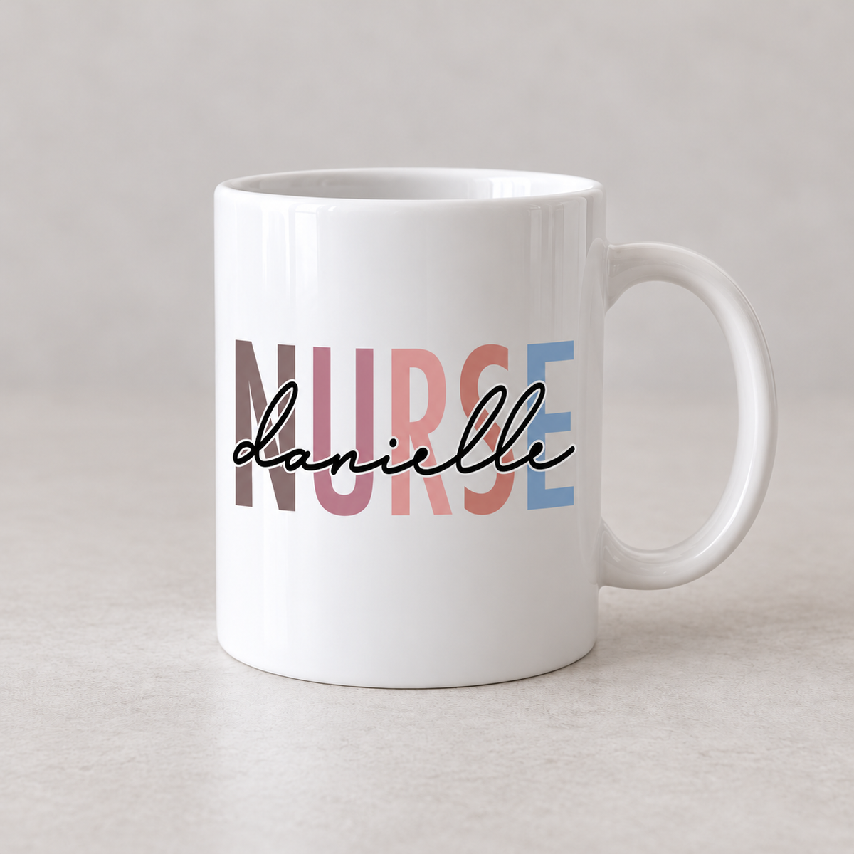 Personalized Nurse Mug