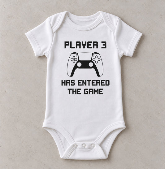 Player # Has Entered The Game Onesie