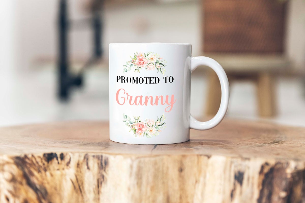 Promoted to Grandma Mug