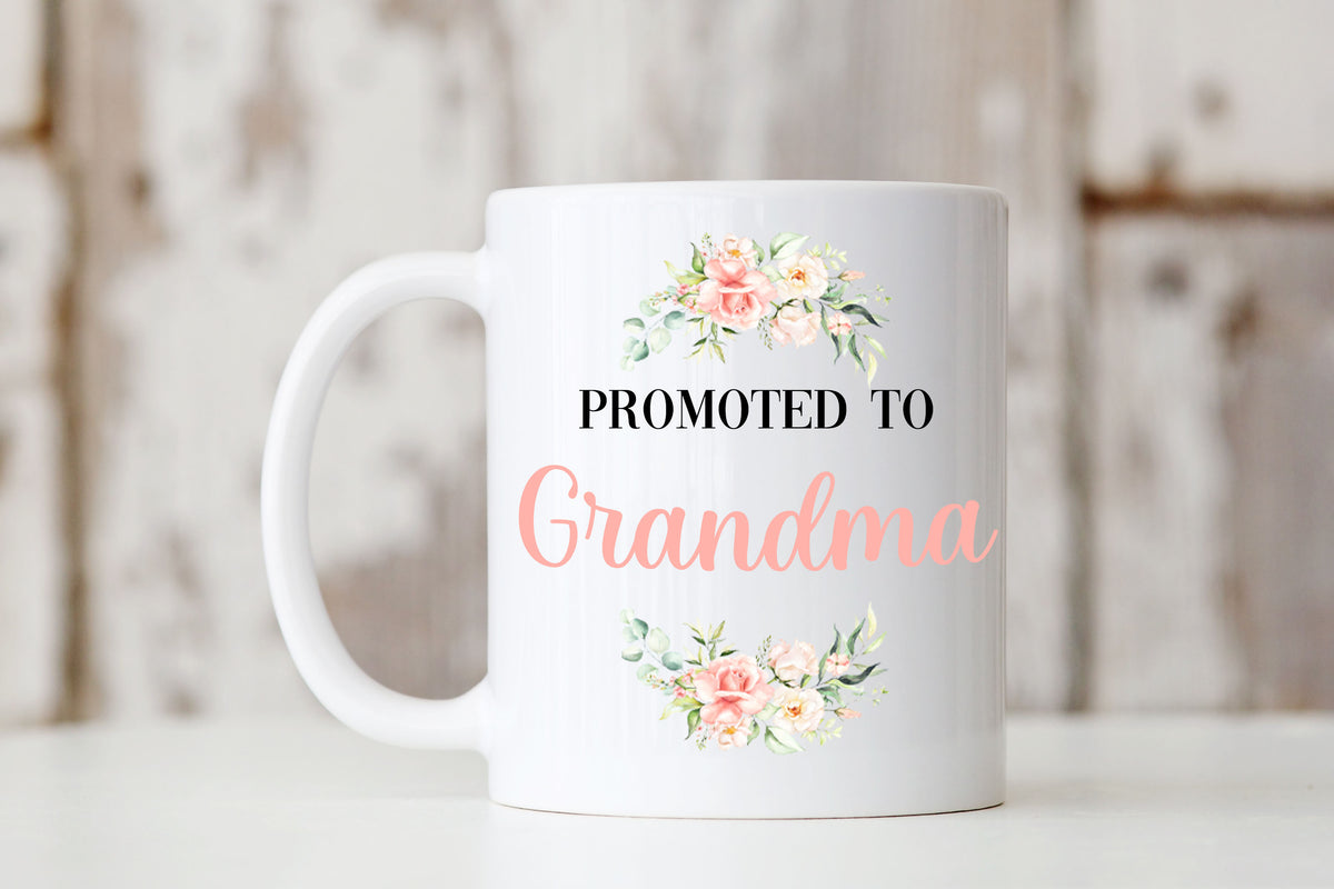 Promoted to Grandma Mug