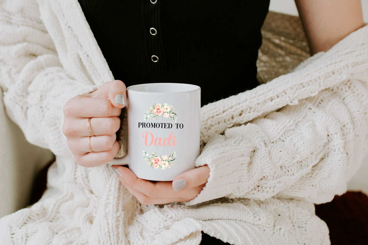 Promoted to Grandma Mug
