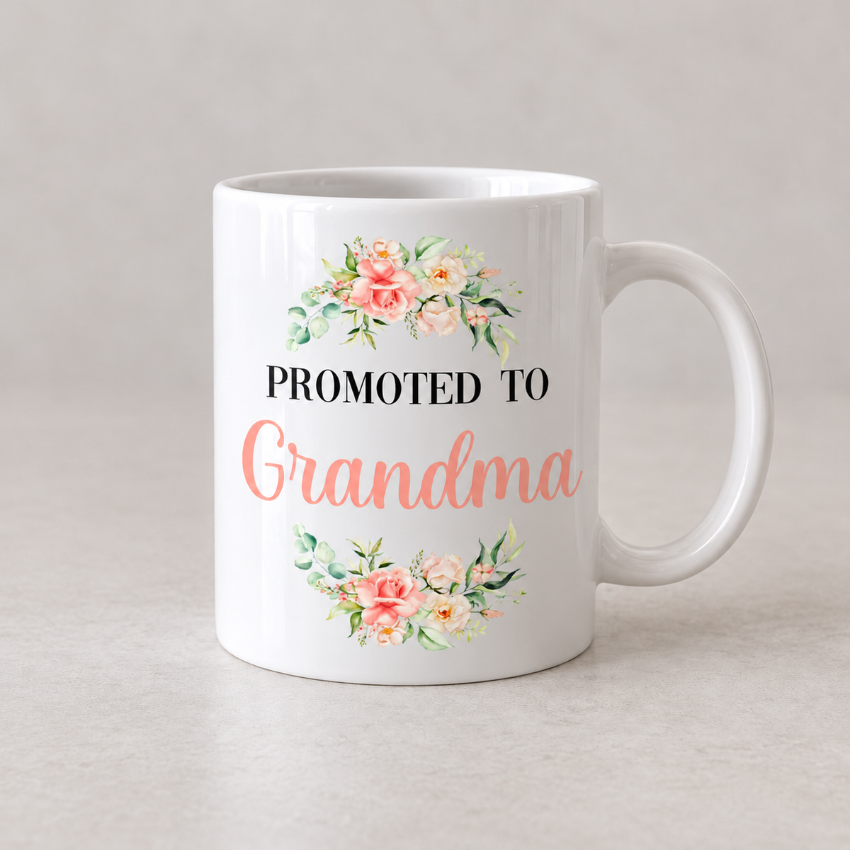 Promoted to Grandma Mug