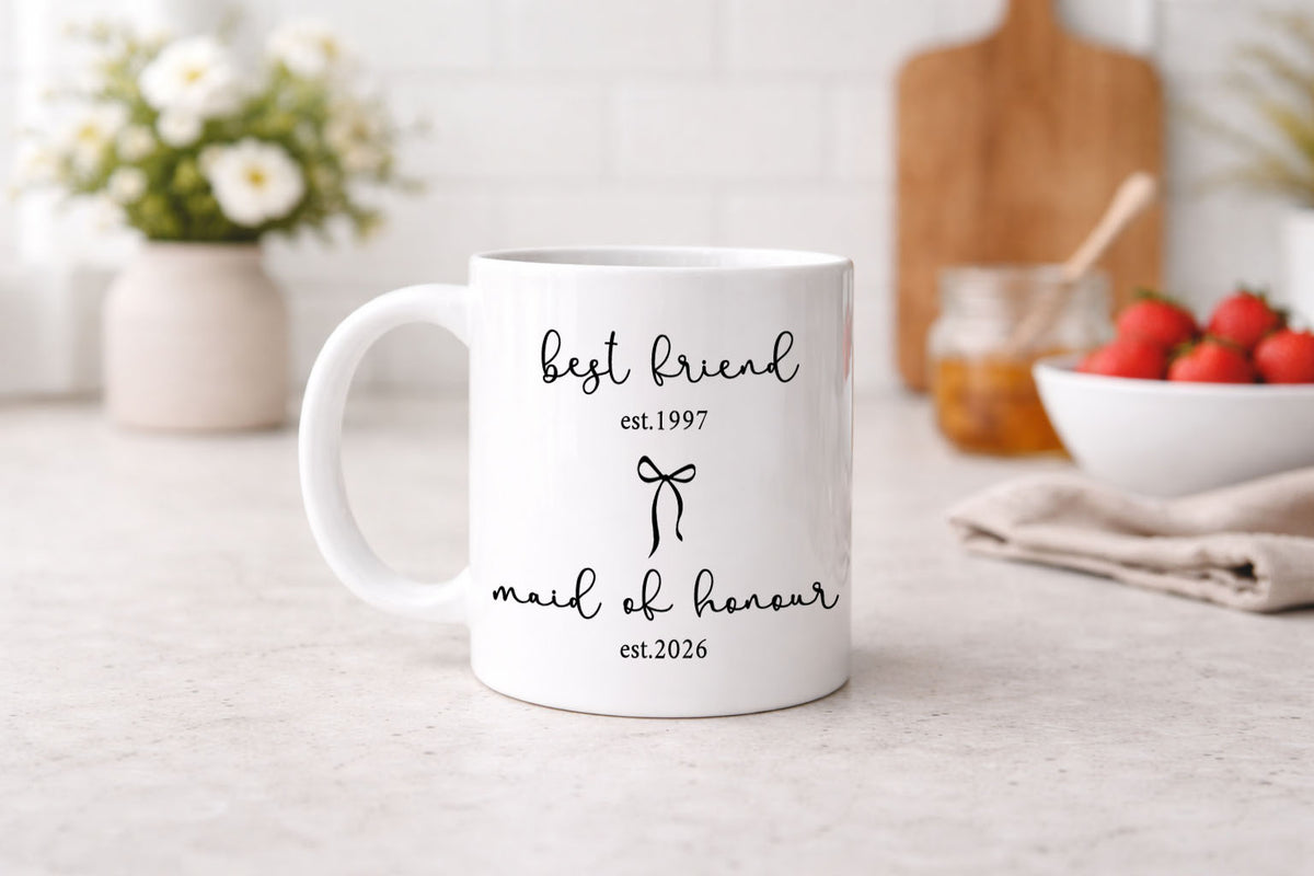 Sister to Maid of Honour Mug