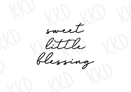 Sweet Little Blessing - Digital Files