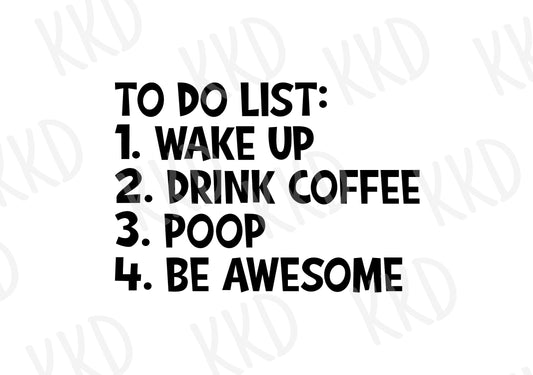 To Do List - Digital Files